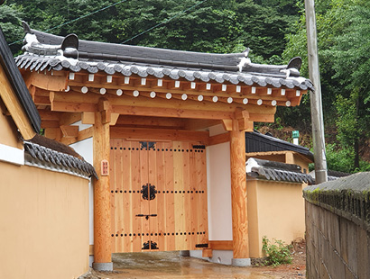 [한옥대문] 문경시 가은읍 솔평길